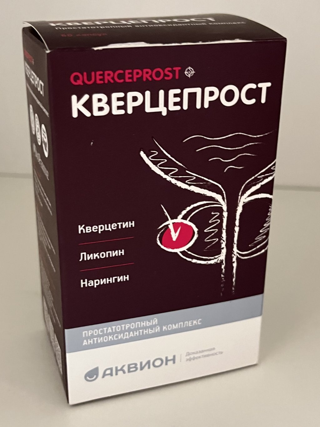 БАД Аквион Кверцепрост - Муж оценил форму выпуска и эффект