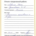 Отзыв Ольги, Кушелевская дорога, 3