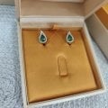 Красивые серебряные серьги
